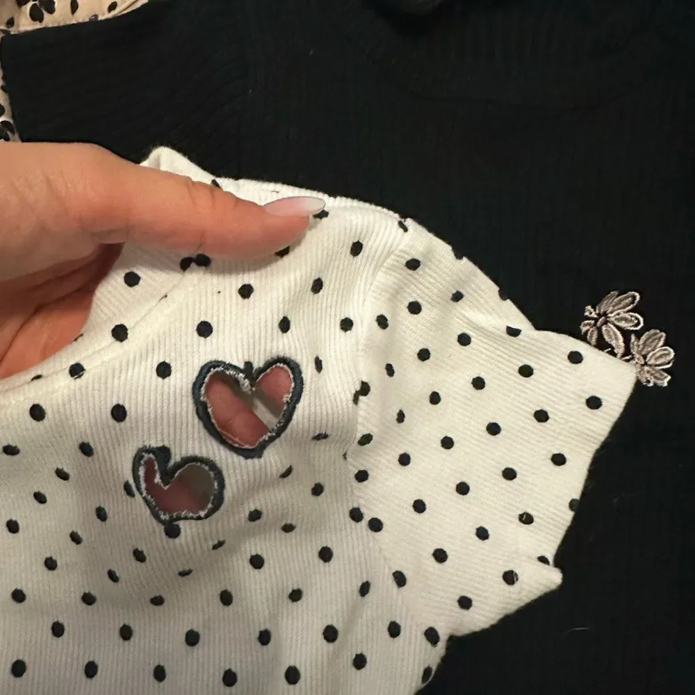 Nicole Miller Kids' Floral and Solid Outfits #18